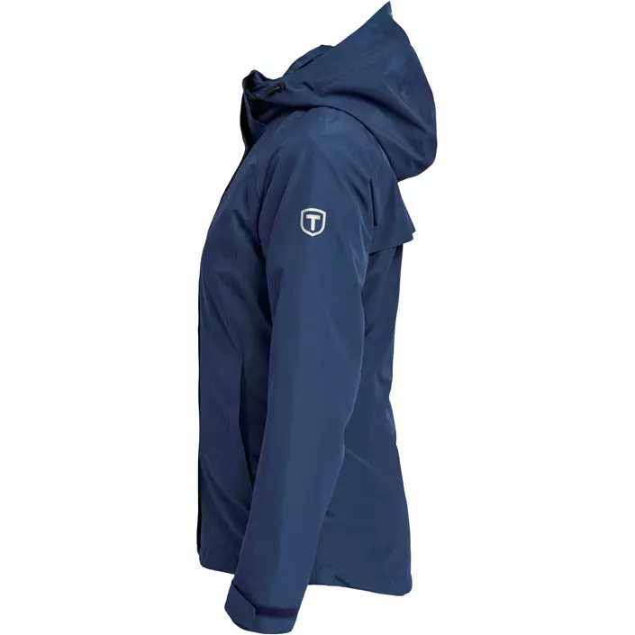 Tenson Westing dame regnjakke, Mørkeblå, large image number 4