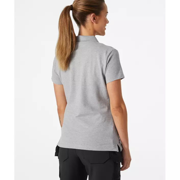 Helly Hansen Classic dame polo T-shirt, Grey melange , large image number 3