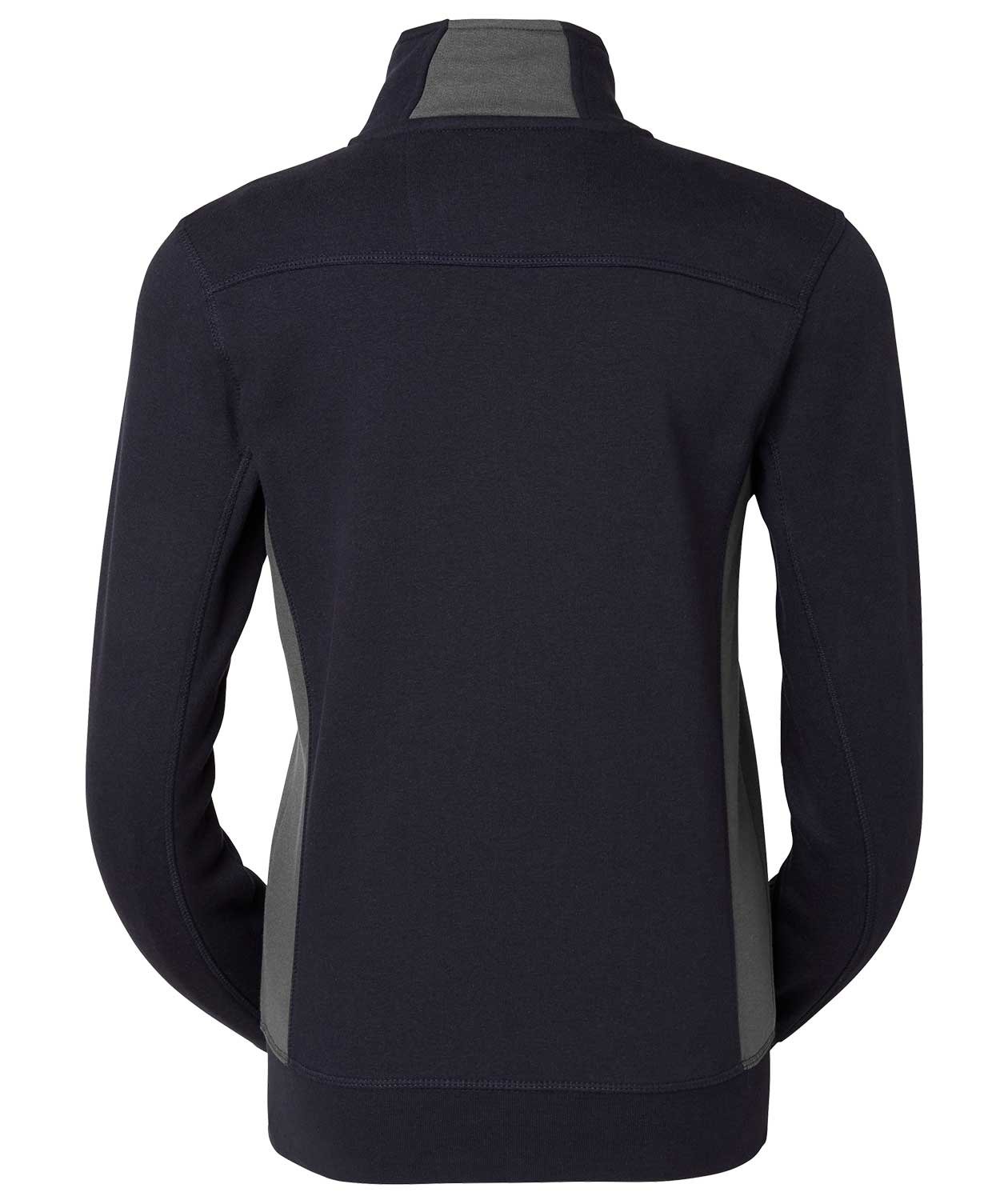 South West Lucy women's cardigan, Navy/Grey, large image number 2