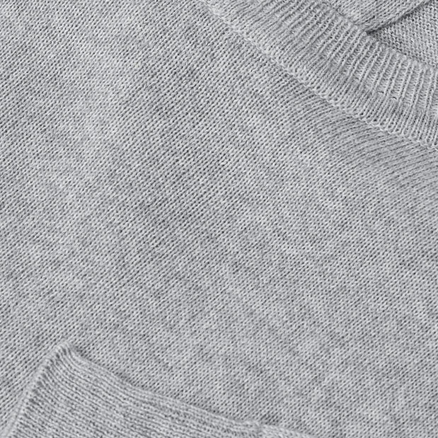 Seven Seas knitted pullover with merino wool, Light Grey Melange, large image number 4