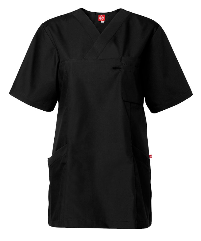Segers women's smock, Black, Black, swatch