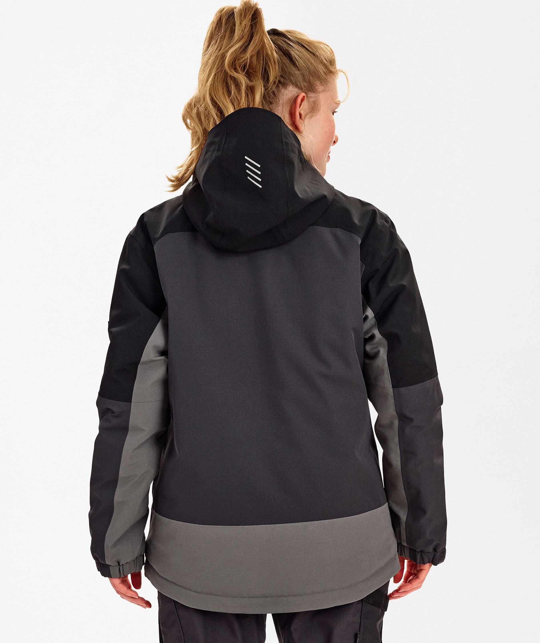 Engel Entire women's winter jacket, Anthracite Grey/Black, large image number 4