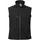 Fristads Acode softshell vest, Black, Black, swatch