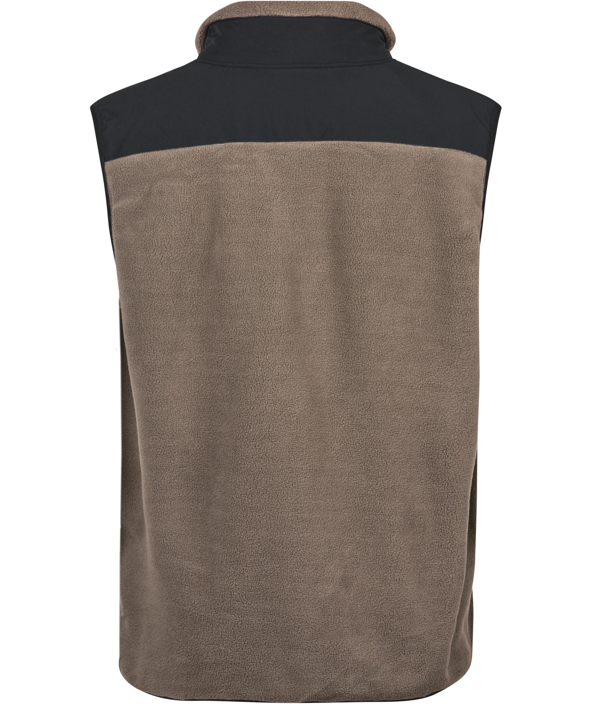 Tee Jays mountain fleece Weste, Clay/black