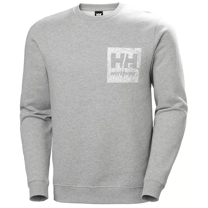Helly Hansen collegegenser, Light Grey Melange, large image number 0