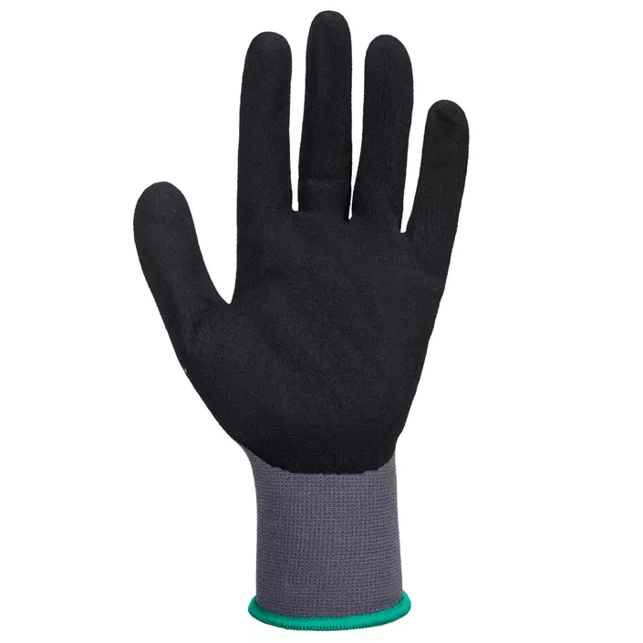 Portwest DermiFlex work gloves, Black/Grey, large image number 2