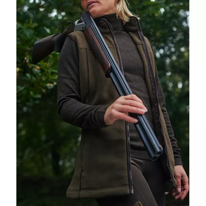 Deerhunter Eagle women's fleece vest, Tarmac green, large image number 6