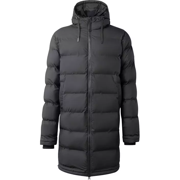 Matterhorn Shanna lang vatteret jakke, Black, large image number 0