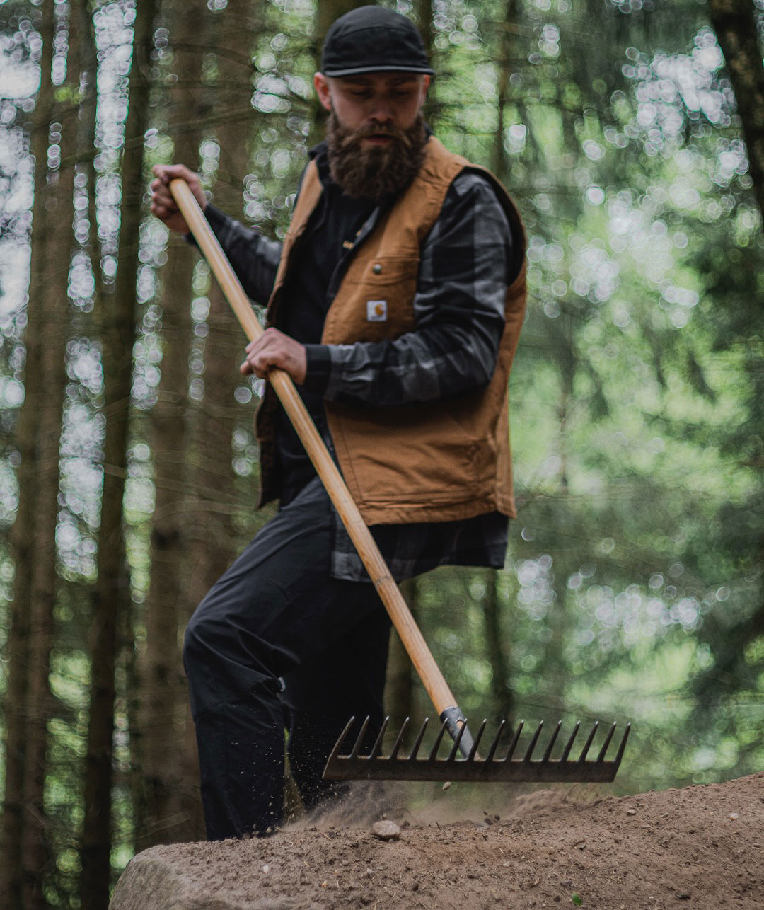 Carhartt Montana Duck vest, Carhartt Brown, large image number 2