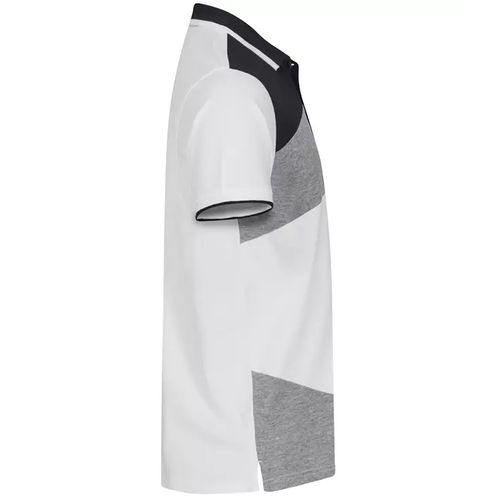 Clique Conrad polo shirt, White, large image number 3
