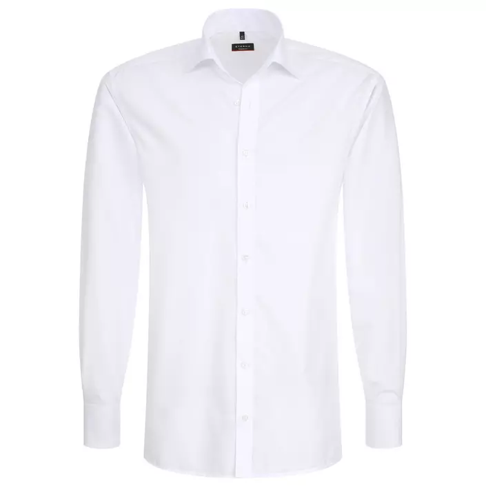 Eterna Uni Modern fit Poplin shirt, White, large image number 0