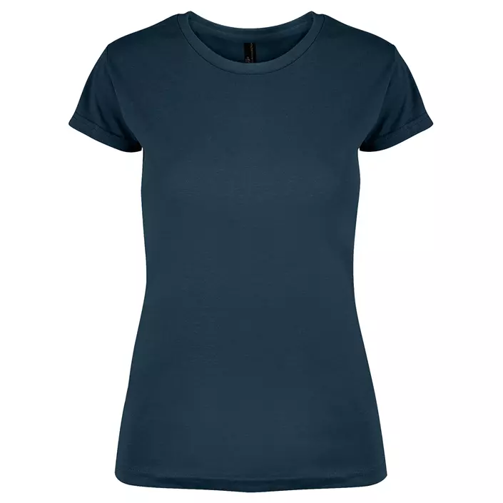 YOU Kos women's T-shirt, Petrol Blue, large image number 0