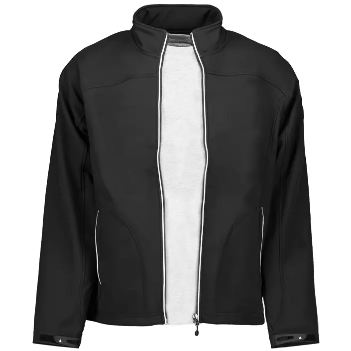Pitch Stone softshell jacket, Black, large image number 3