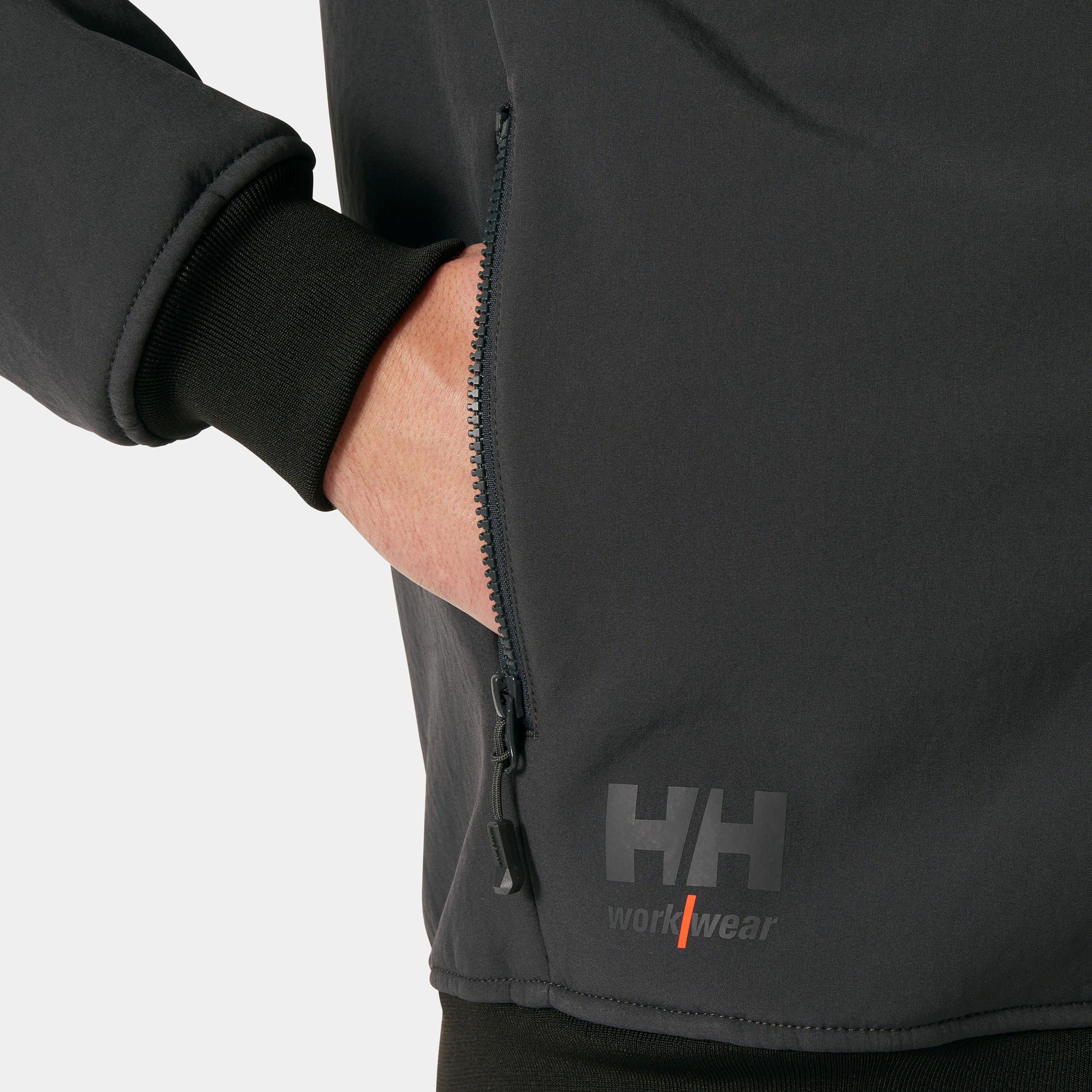 Helly Hansen Oxford softshell vinterjakke, Black/Ebony, large image number 7