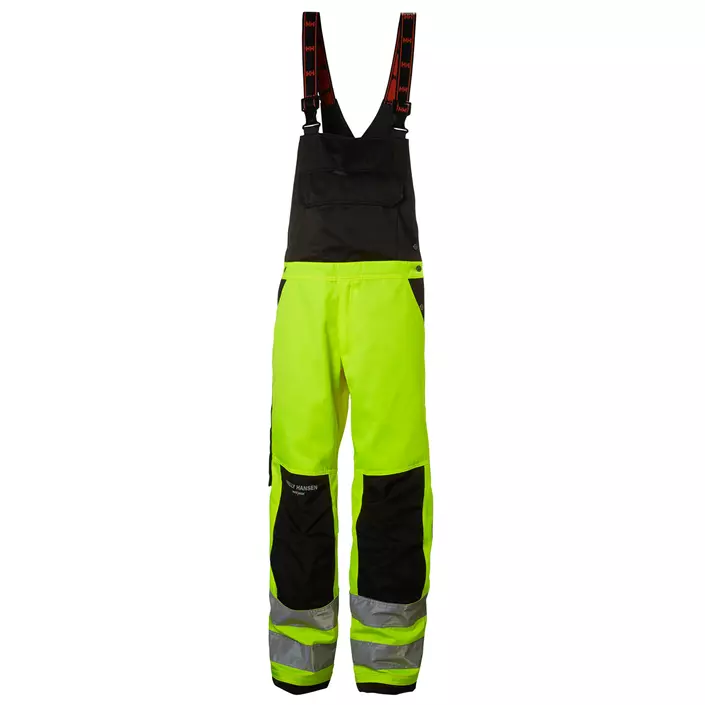 Helly Hansen Alna bib and brace, Hi-vis yellow/charcoal, large image number 0