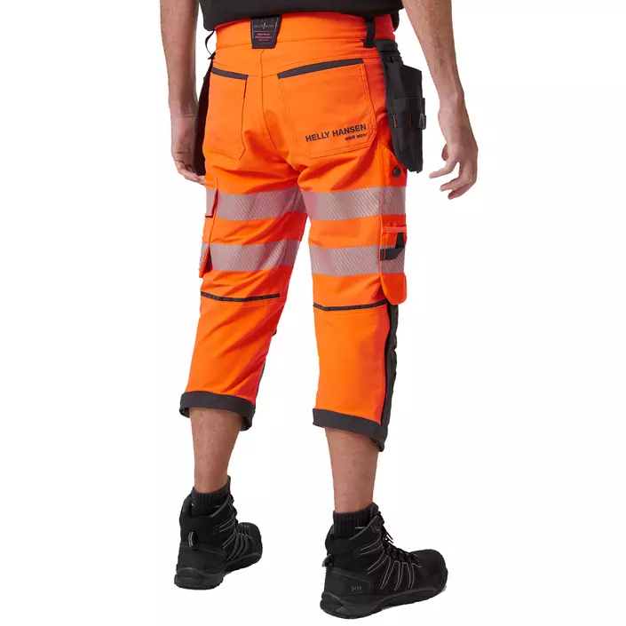 Helly Hansen ICU BRZ craftsman knee pants full stretch, Hi-vis Orange/Ebony, large image number 2