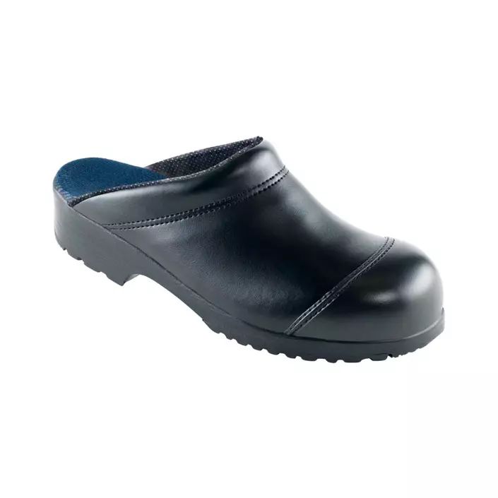 Euro-Dan Airlet Flex safety clogs without heel cover SB, Black, large image number 0