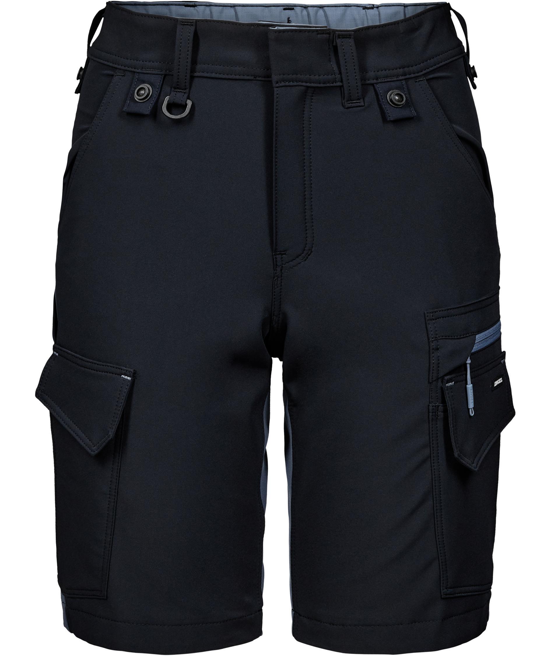 Engel Entire women's work shorts full stretch, Deep Blue/Dark Sea