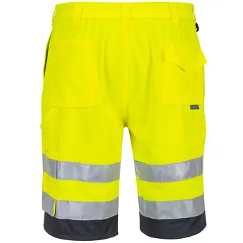 Portwest work shorts, Hi-vis Yellow/Grey