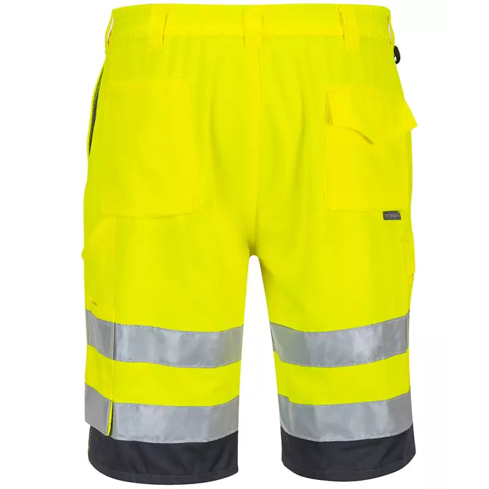 Portwest work shorts, Hi-vis Yellow/Grey, large image number 1