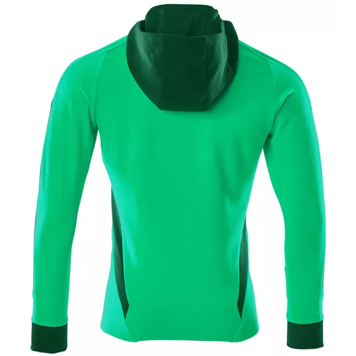 Mascot Accelerate hoodie med blixtlås, Gräsgrön/grön, large image number 1