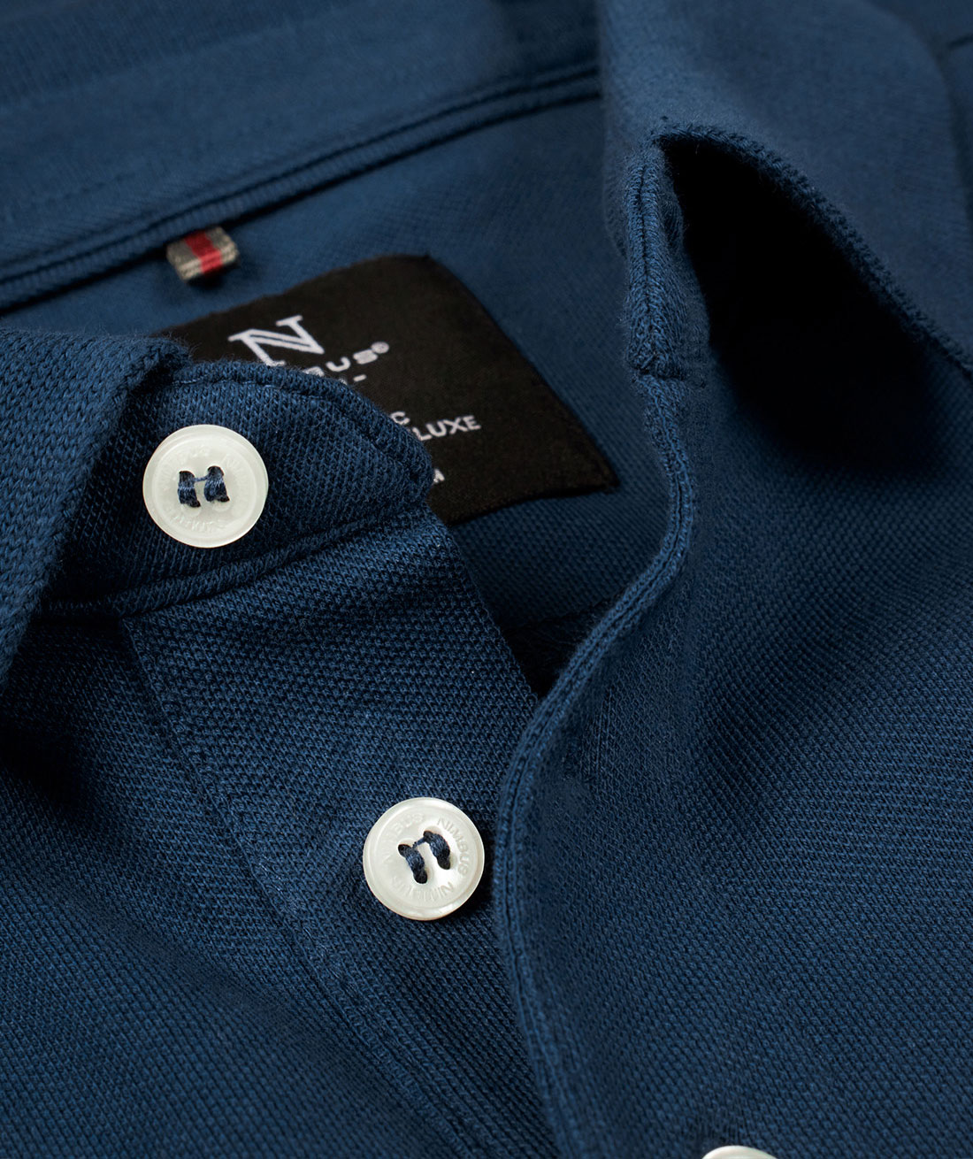 Nimbus Harvard Polo T-shirt, Indigobl&aring;, large image number 4