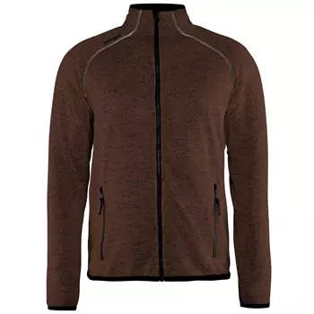 Blåkläder knitted jacket, Brown/Black