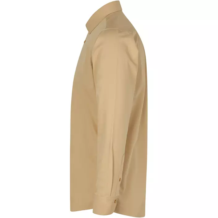 Seven Seas hybrid Slim fit skjorte, Sand, large image number 2