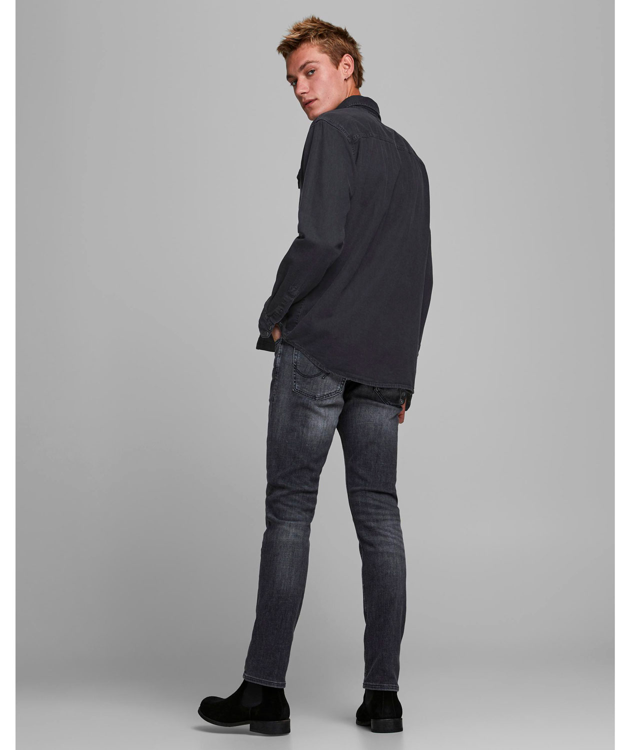 Jack & Jones JJESHERIDAN Slim fit skjorta