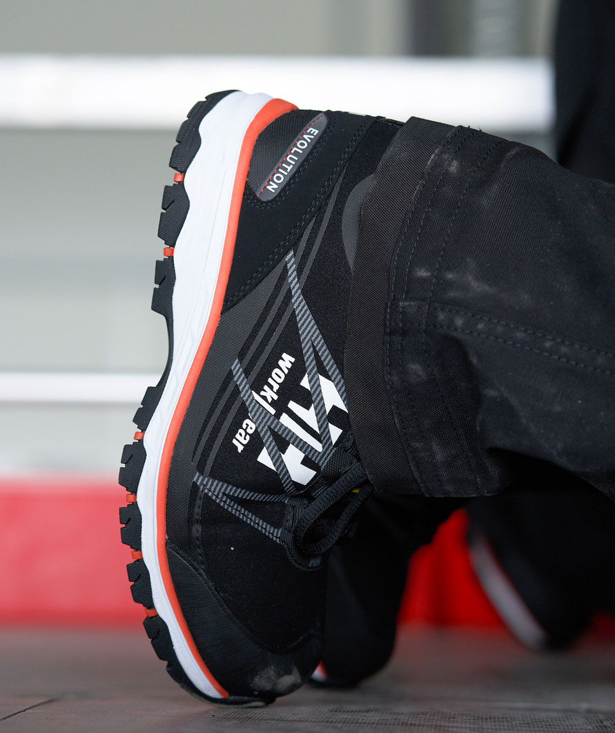 Helly Hansen Luna Low safety shoes S3, Black/Orange, large image number 1