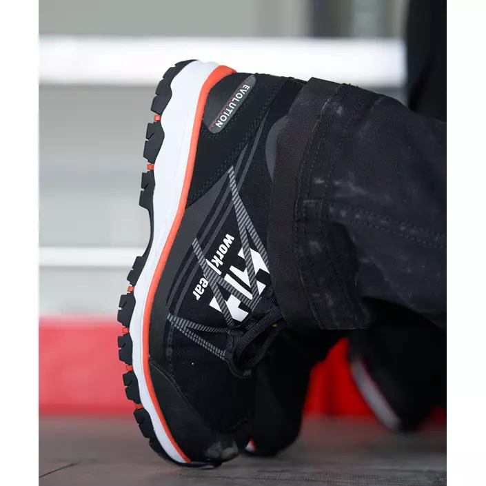 Helly Hansen Luna Low safety shoes S3, Black/Orange, large image number 1
