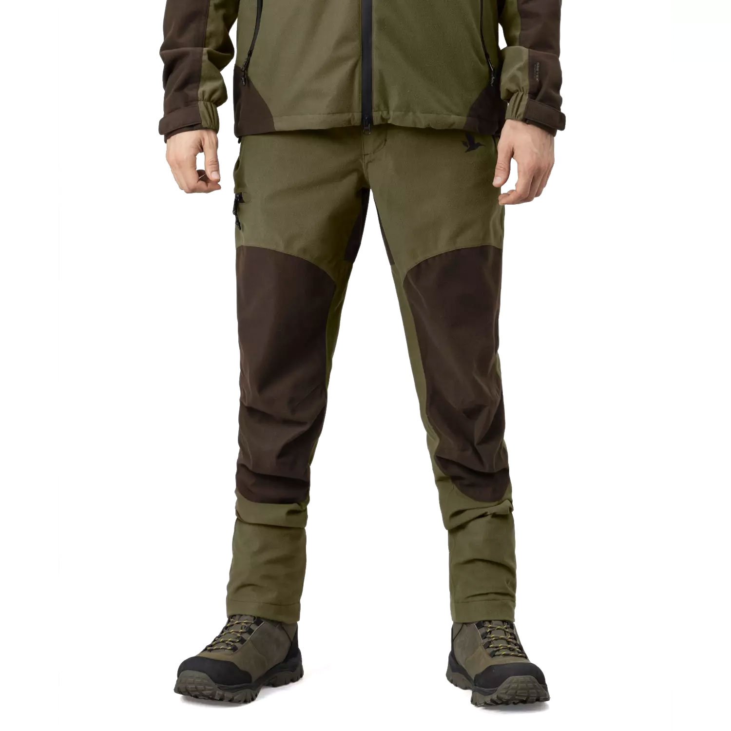 Seeland Fern trousers, Duffel Green/Clay Brown