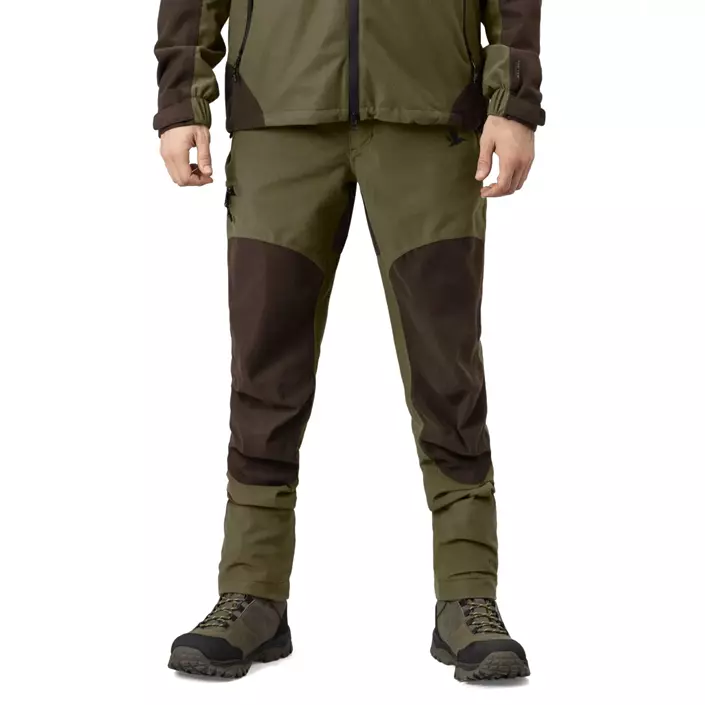 Seeland Fern bukser, Duffel Green/Clay Brown, large image number 1