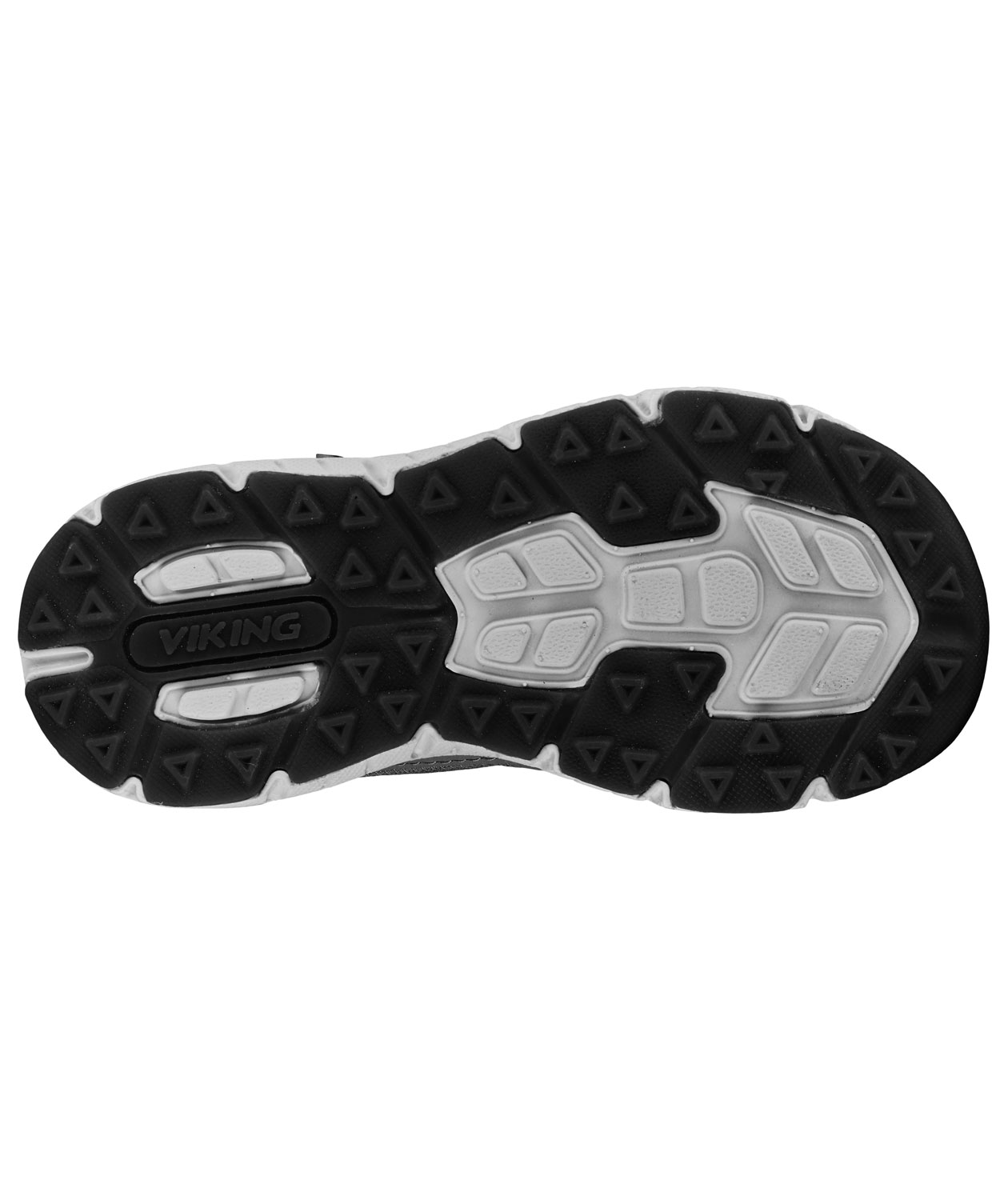 Viking Hovet Mid WP sneakers til b&oslash;rn, Sort/Gr&aring;, large image number 3