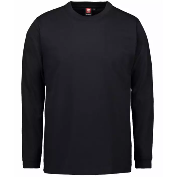 ID PRO Wear long-sleeved T-Shirt, Black, large image number 1