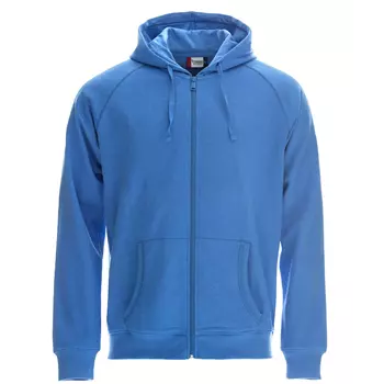 Clique Loris hoodie med blixtlås, Blå