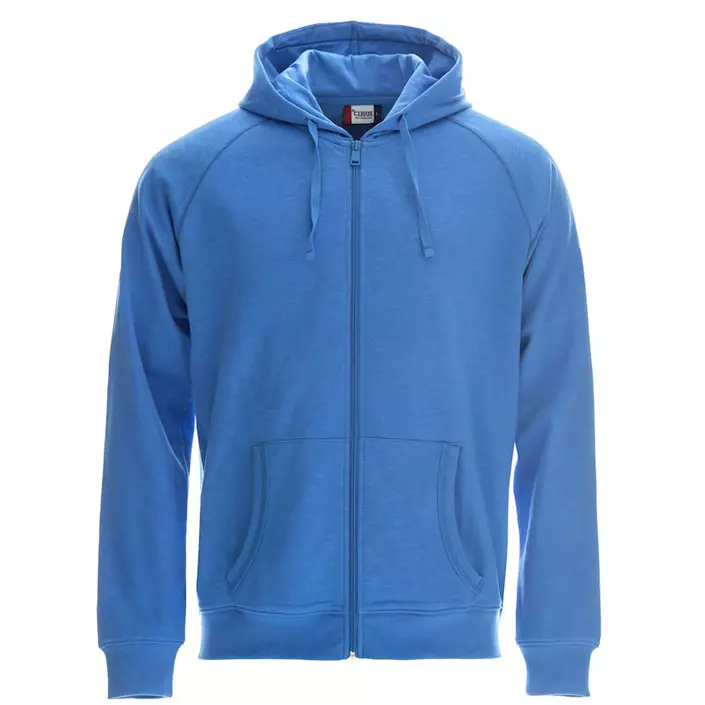 Clique Loris hoodie med blixtlås, Blå, large image number 0