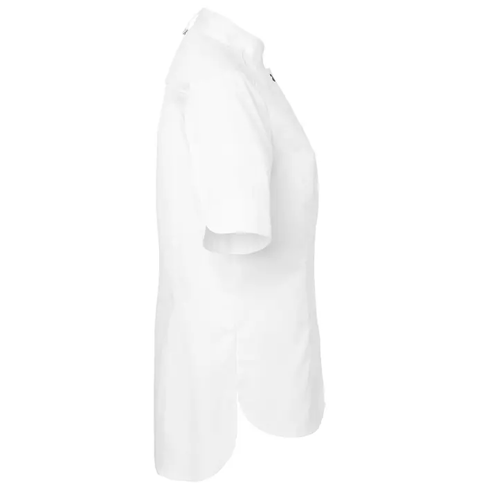 Segers 1024 slim fit kortærmet dame kokkeskjorte, Hvid, large image number 1
