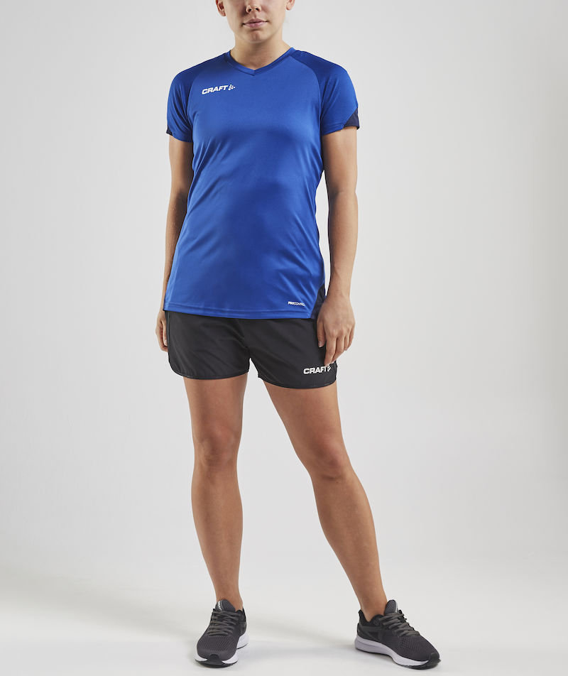 Craft Pro Control Impact women&acute;s T-shirt, Navy/Club cobolt, large image number 2