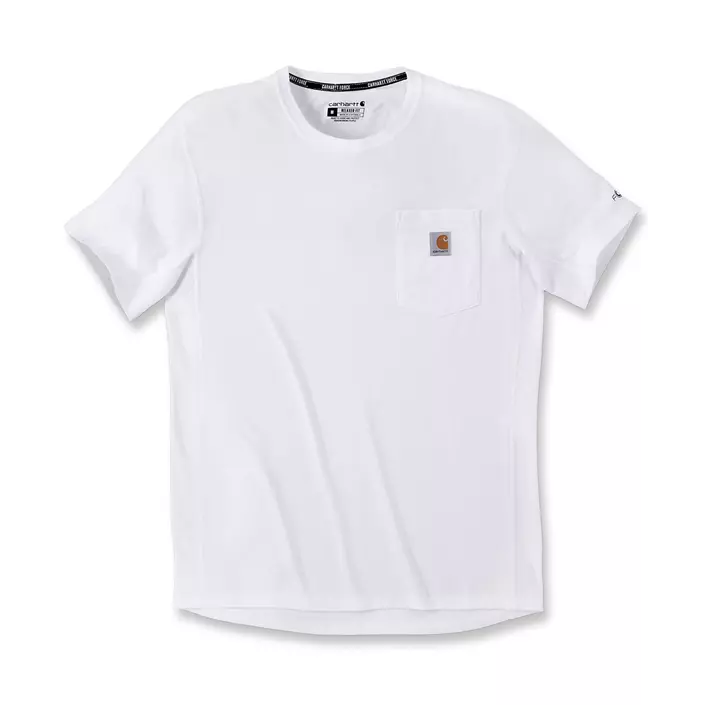 Carhartt Force Flex Pocket T-shirt, White , large image number 0