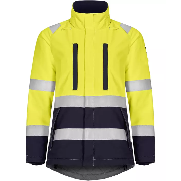 Tranemo Tera TX women's winter jacket, Hi-Vis yellow/marine, large image number 0