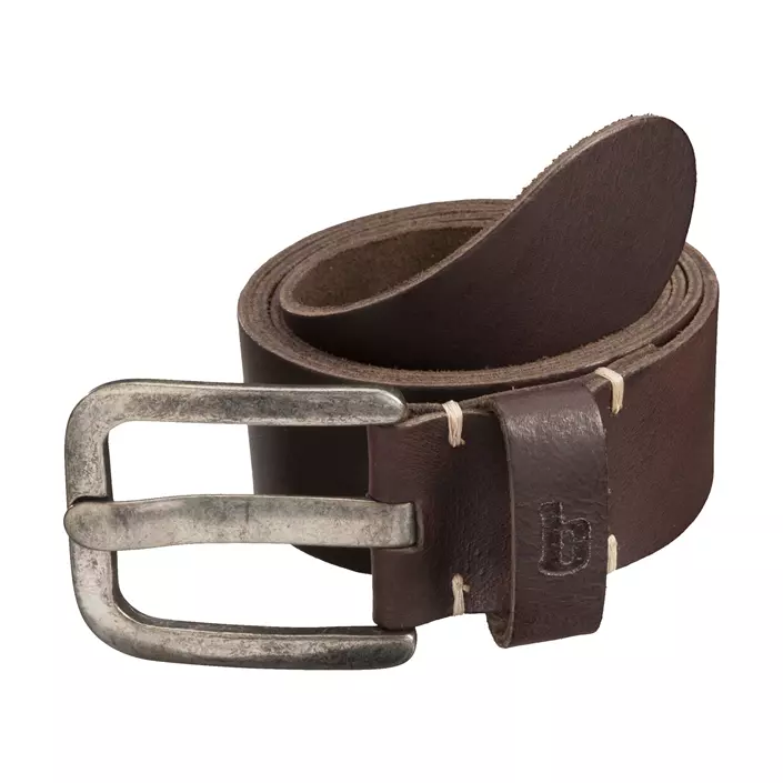 Brams Ranger läderbälte, Chocolate, large image number 0