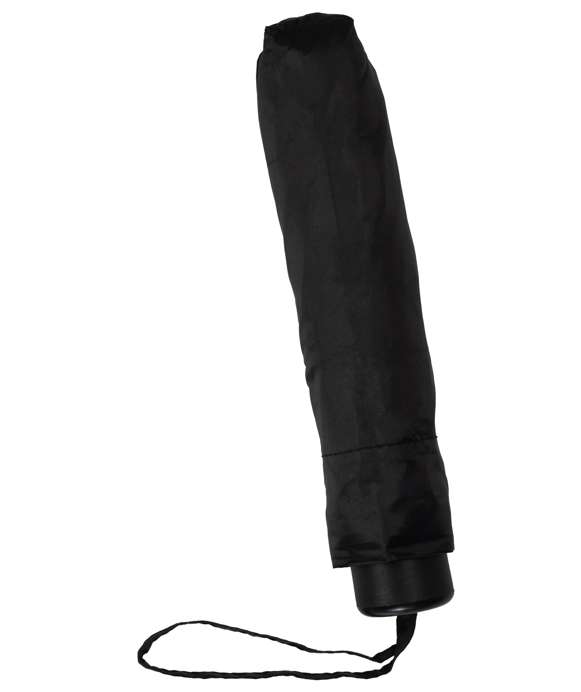 Billig-arbejdst&oslash;j.dk compact umbrella, Black, Black, large image number 1