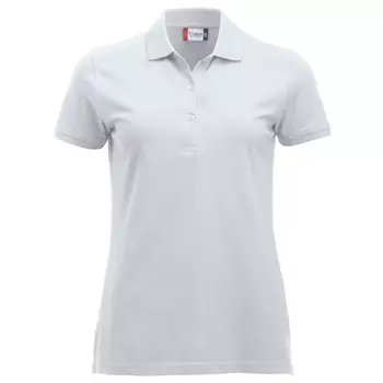 Clique Classic Marion dame polo t-shirt, Hvid