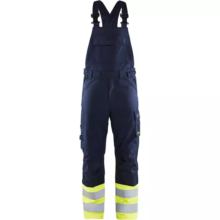 Blåkläder FR selebukse, Marine/Hi-Vis gul, large image number 0