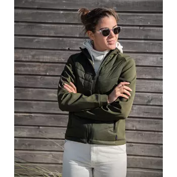 Nimbus Play Bloomsdale women's hybrid jacket, Olive Green