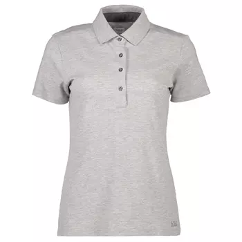 Seven Seas dame Polo T-skjorte, Light Grey Melange