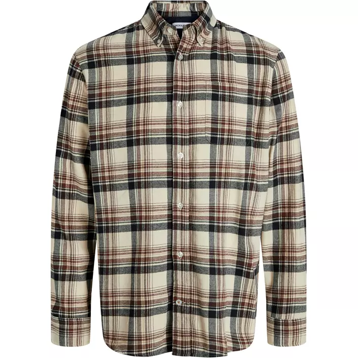 Jack & Jones JJECLASSIC flannelskjorte, Antique White, large image number 0