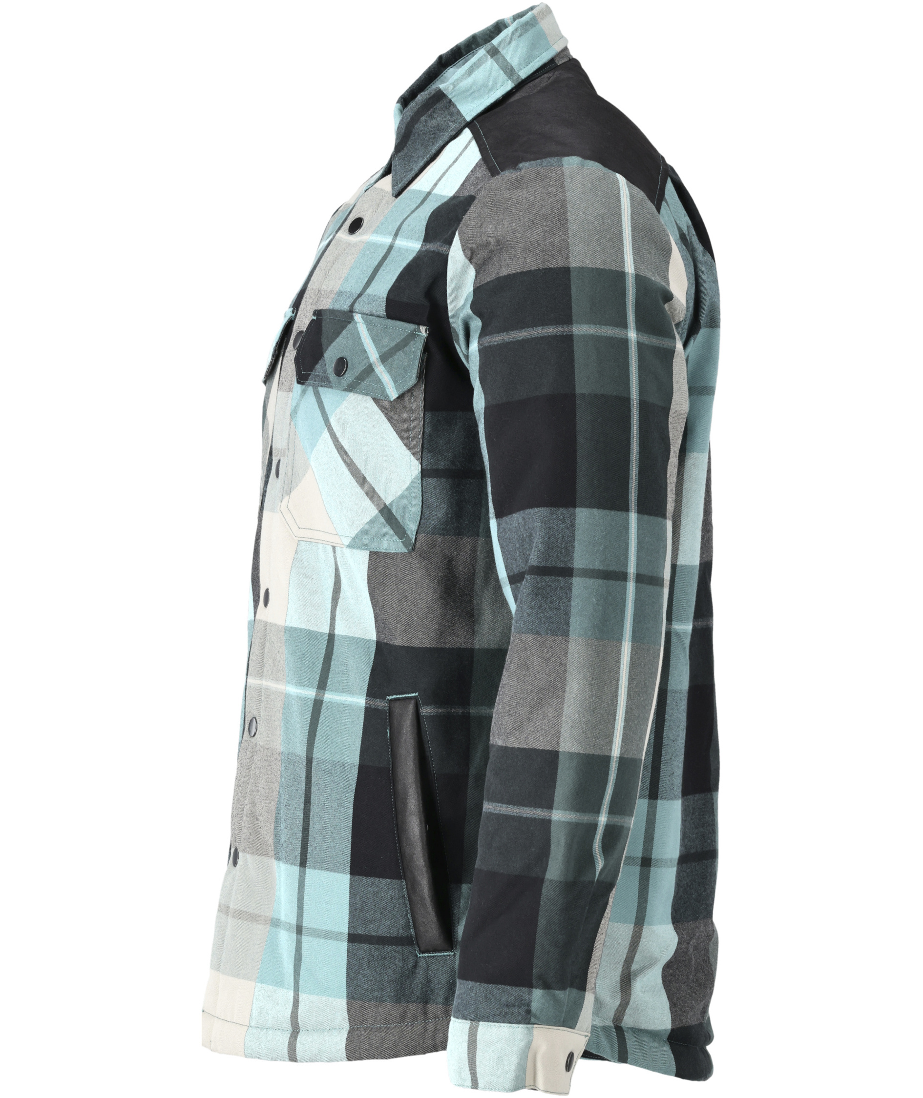 Mascot Customized flannel skjortejakke, Skovgr&oslash;n, large image number 3