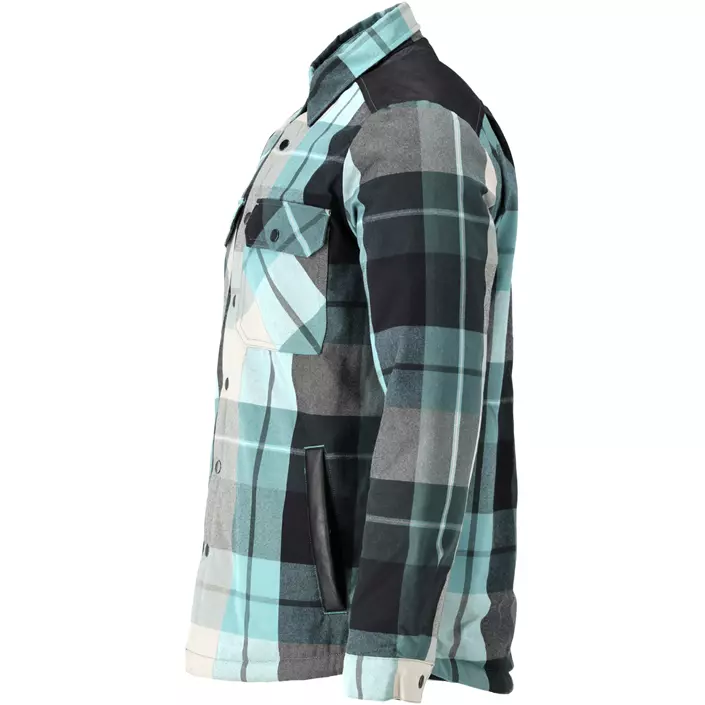 Mascot Customized flannel shirt jacket, Forest Green, large image number 3